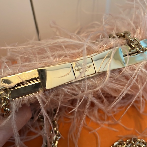 Kate Spade Pink Feather Bag - Picture 3 of 10